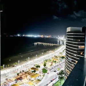  Apartamento Flat Atlântico, Com 02 Quartos